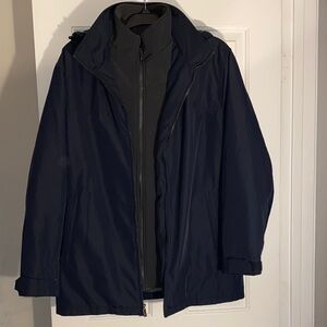 Weatherproof Men's Dark Blue Raincoat*